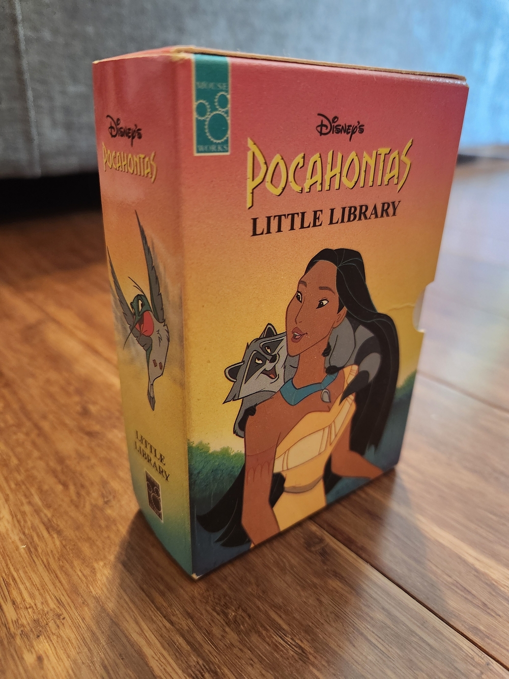 Vintage Disney Pocahontas Little Library Boxed Set Of 4 Books Collectible